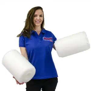 2 x 300m rolls of bubble wrap