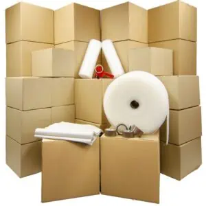large cardboard boxes house moving kit